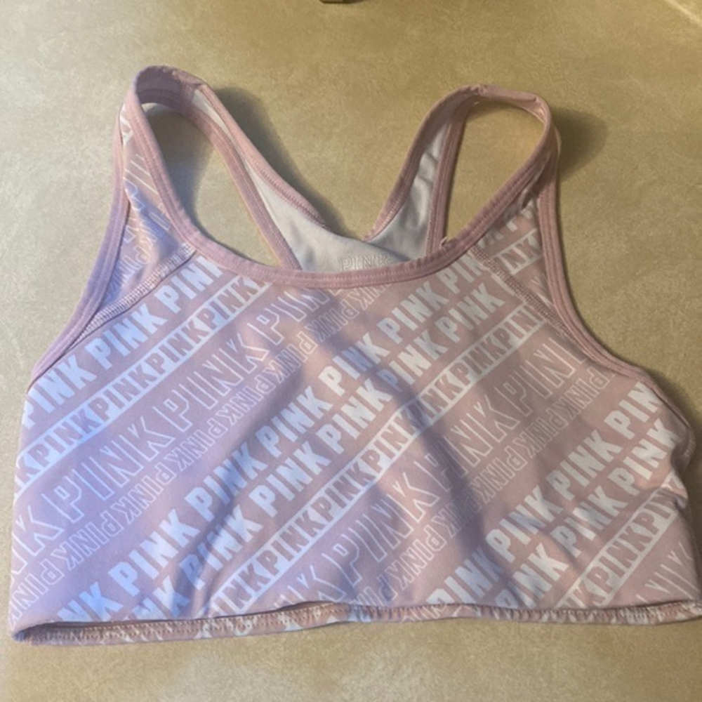 Pink Victoria’s Secret Sports bra small